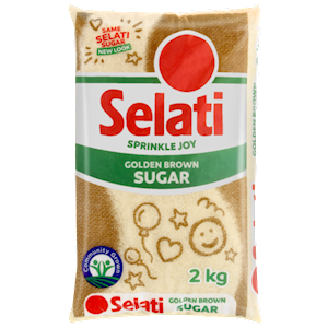 Selati Golden Brown Sugar Bag 2kg